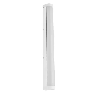 Produktbild von LEDVANCE ORBIS Tube Spiegel-/Wandleuchte mit LED, gefrostetes Glas/weiß, 12W, 1200lm, dimmbar, 3000/4000K über Wandschalter einstellbar, 60cm Durchmesser, IP44 Schutz vor Fremdkörpern/Spritzwasser