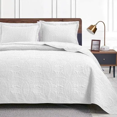 Produktbild von Famanu Bettdecke 220 x 240 cm - Ultrawarmes Mikrofaser-Design mit Münzmotiv