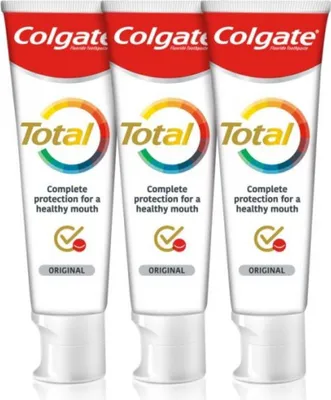 Produktbild von Zahnpasta Total Original Trio 3 x 75 ml