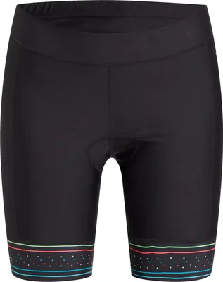 Image de NAKAMURA - Pantalon de vélo pour femme, modèle Degna III, couleur Noir/Multicolore, taille 44