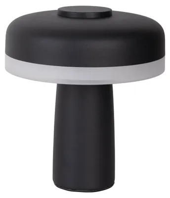 Obrázok produktu pre Bezdrôtová stolová lampa s dobíjacou batériou Dotykový stmievač Stolová lampa Stmievateľná čierna 3196422
