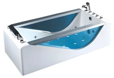 Produktbild von Massagebadewanne Whirlpool Badewanne Blubberbad Spa-Bad Whirlwanne 190x90 cm