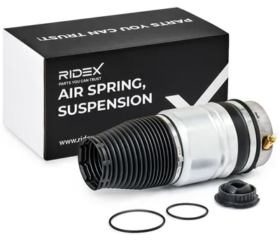 Produktbild von RIDEX 4119A0027 Luftfederung Luftfeder für VW Touareg (7LA, 7L6, 7L7) Vorne Links
