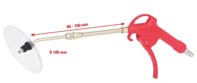 Obrázok produktu pre KS Tools Teleskopická pištoľ na vyfukovanie stlačeným vzduchom 90-190 mm 515.1906