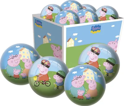 Image de Peppa Pig -1317 Ballon Peppa Pig, 15 cm, couleur, (Mondo 1317)
