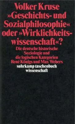 Image de Geschichts- und Sozialphilosophie oder Wirklichkeitswissenschaft?