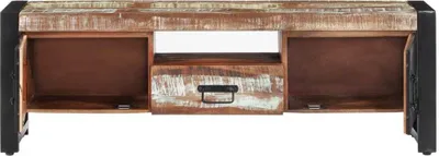 Produktbild von vidaXL TV-Schrank 120x30x40 cm Altholz Massiv