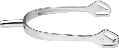 Produktbild von Sprenger ULTRA fit Sporen 25 mm abgerundet Edelstahl, Größe:Halsl.30 mm-abgerundet-Feinzackrad