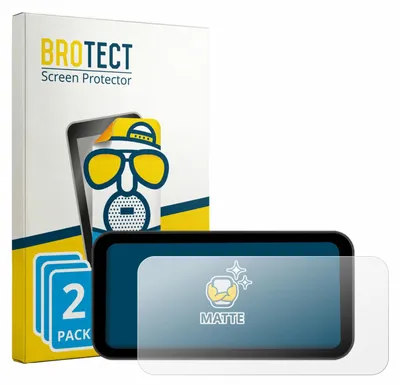 Produktbild von 2x BROTECT Schutzfolie für Carpuride W603F 6.3" Displayschutz Displayschutzfolie Folie Matt Entspiegelungsfolie