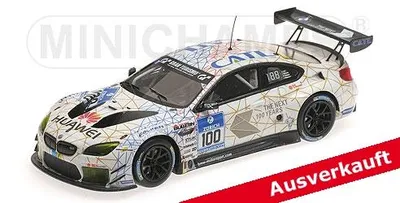 Immagine prodotto di BMW M6 GT3 #100 Schubert Motorsport 24h Nürburgring 2016 - 1:43 - Minichamps