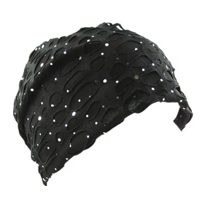 Produktbild von Beanie Muetze Pailletten Schwarz