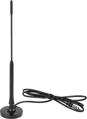 Image de Noir DC 12V Base Magnétique Voiture AM FM Antenne Radio Signal Antenne