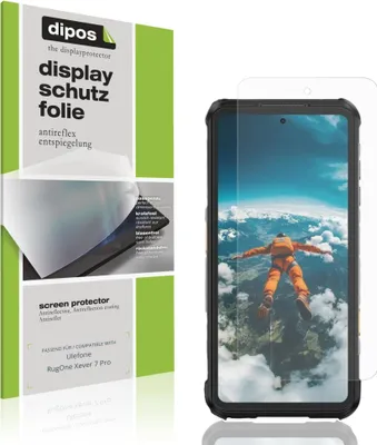 Immagine prodotto di 4x Pellicola Protettiva per Ulefone RugOne Xever 7 Pro Protezione Schermo Antiriflesso dipos