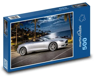 Produktbild von Puzzle 500 Cabriolet am Strand - martinpuzzle