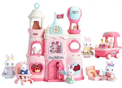 Produktbild von WOOPIE Willa Króliczków Domek dla Lalek