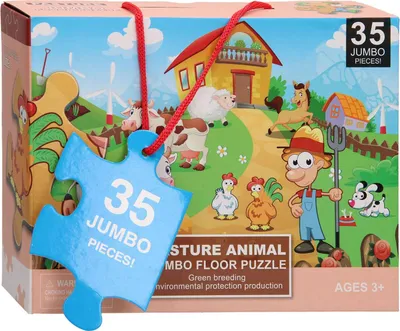 Image de Vloerpuzzel Boerderij, 35st.
