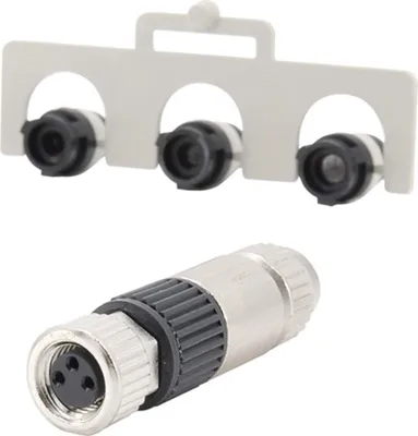 Produktbild von HART Buchse 3-polig Harax 21021512305 M8-S