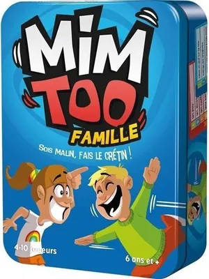 Produktbild von Mimtoo Famille Kartenspiel, Asmodee, Familienspiel, ab 6 Jahren, Denkspiel