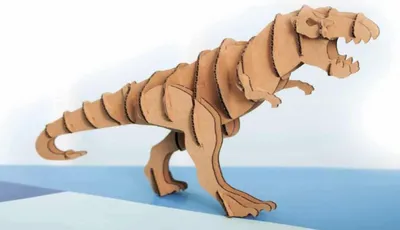 Image de Maquette 3D en carton - Tyrannosaure