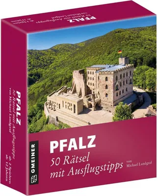 Produktbild von Pfalz - 50 Rätsel mit Ausflugstipps