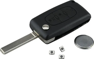 Produktbild von Autoschlüssel Schlüsselgehäuse Rohling 3 Tasten Citroen C1 C2 C3 C4 C5   (C06+B)