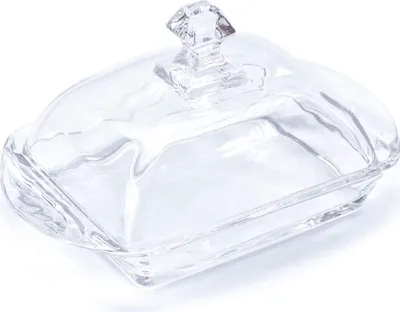 Produktbild von BUTTERDOSE Butterglocke Butterschale GLAS Butter BUTTERAUFBEWAHRUNG Küchendose