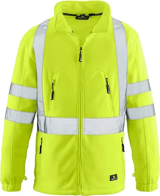 Produktbild von BIG Arbeitsschutz BIG Warnfleecejacke Seattle Gr. M leuchtgelb