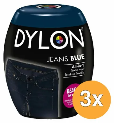 Produktbild von 3x Dylon Pod Jeans Blue (350 g)