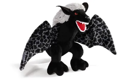Produktbild von Nici 38357 Creatures Plüschtier Monster schwarz Zähne fletschend