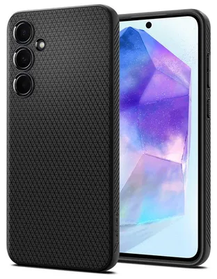Immagine prodotto di Spigen ACS07526, Custodia, Samsung, Galaxy A55 5G, 16,8 cm (6,6"), Nero