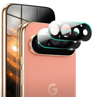 Immagine prodotto di Pellicola protettiva in vetro temperato "Focus.X2 MAX" per Google Pixel 11 Pro - 2 protezioni in vetro 9H / Ultra trasparente / Antiriflesso / Ottimizzata per la fotografia / Compatibile con le custodie - Trasparente