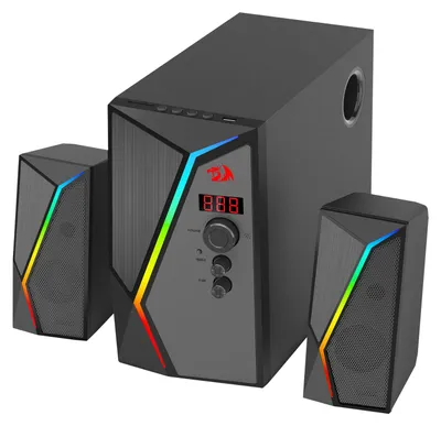 Zdjęcie produktu dla REDRAGON GS520 PRO, 2.1 kan., 25 W, 120 - 20000 Hz, Czarny