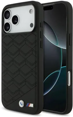 Immagine prodotto di Cover posteriore BMW - iPhone 17 Pro Max - Nero - MagSafe - Antiurto &
