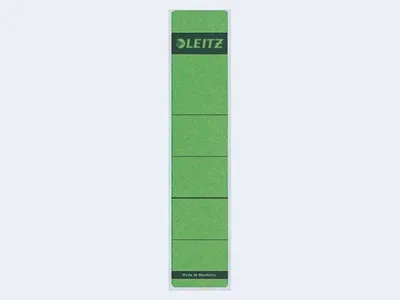 Produktbild von Leitz Rückenschild schmal/kurz 39x192mm selbstklebend grün