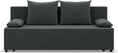 Produktbild von FERMO - Sofa mit Schlaffunktion, Bettkastem, Komfort und Still, dunkelgrau