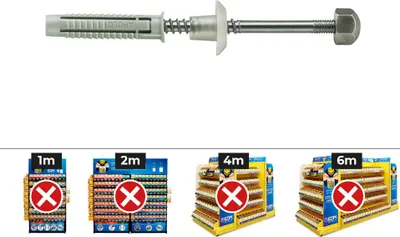 Produktbild von 2 Wc-Halterungssack vertikal