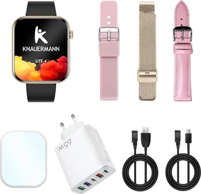 Produktbild von Knauermann Lite 4 (2026) Smartwatch mit GPS & Telefonfunktion