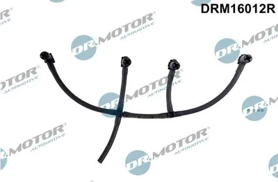 Produktbild von DR.MOTOR AUTOMOTIVE DRM16012R Leckkraftstoff-Schlauch für CITROËN C5 III Kombi (RW) Rücklaufleitung
