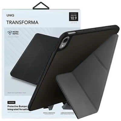 Produktbild von Uniq Transma Rigor Ipad Air 10.9 (2020) Hülle Schwarz Schwarz One Size