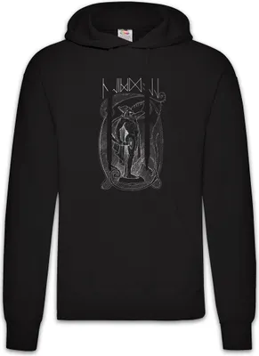 Produktbild von Urban Backwoods Heimdall, Herren Hoodie, Farbe: Schwarz, Größe: 3XL