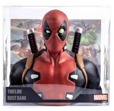 Produktbild von Marvel Deadpool Spardose Büste 20cm
