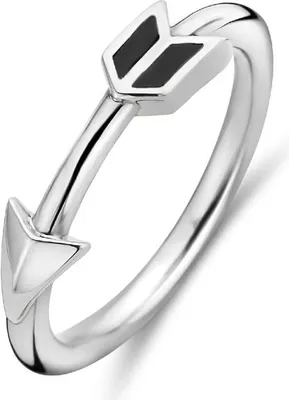 Produktbild von 12198BO/56 Ring Pfeil mit Onyx 12198BO Ti Sento Milano