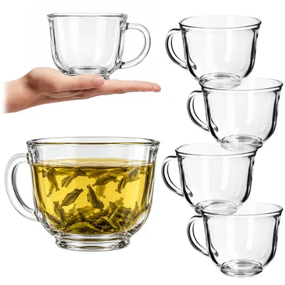 Obrázek produktu pro Sklenice na čaj KADAX "Savio", sada 4 kusů, 480 ml