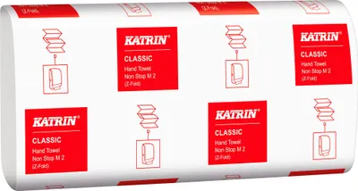 Produktbild von Katrin 61617, 160 Blätter, Papier, Weiß, 80 mm, 203 mm, 120 mm
