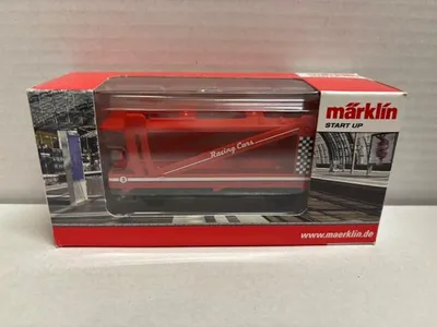 Produktbild von MÄRKLIN H0 Autotransportwagen 2a Racing Cars Start up 44952