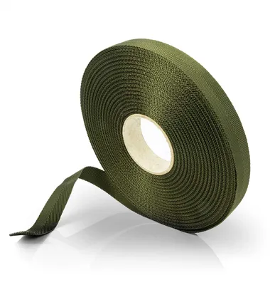 Baumanbinder 25 m, 35 mm, olivgrün, Polyester, wetterfest