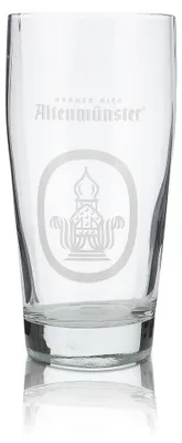 Produktbild von Altenmünster Glas 0,5l Bierglas Willi Becher Pokal Reliefschliff Gläser Set