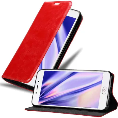 Obrázek produktu pro Cadorabo Case for ZTE Nubia N2 Protective Case in Red Pouzdro na mobilní telefon s magnetickým zavíráním