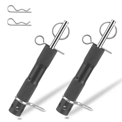 Produktbild von 2er Set Tripwire Alarm für Garten & Camping, tragbar, wetterfest, laut, wiederverwendbar