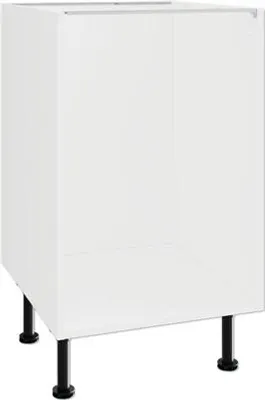 Produktbild von PICCANTE Smart Unterschrankkorpus für 1 Schubkasten und 2 Auszüge BxTxH 50 x 55,5 x 87 cm SOFT WHITE Clickmontage Nr. 2"